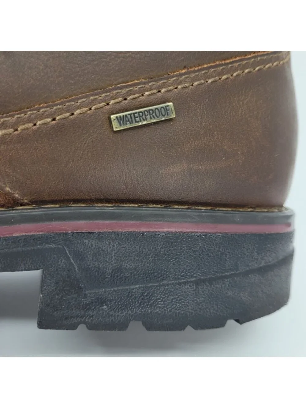 Clarks Morris Peak Waterproof Chukka Boots Men's Size 11 M EU 44.5 Brown Leather